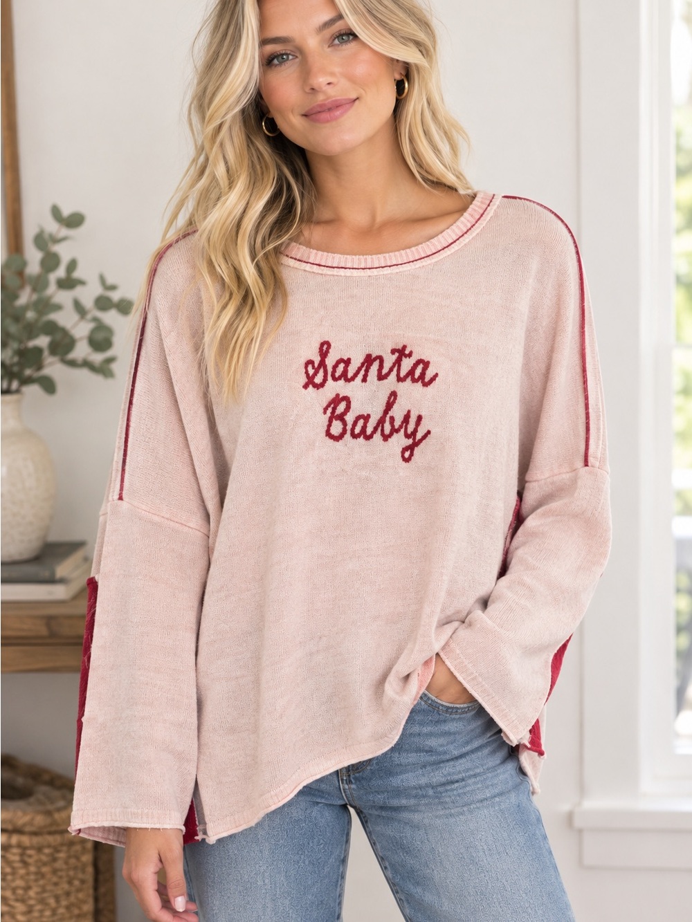 Mersea Catalina Santa Baby Sweater One Size